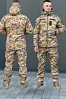 Військовий тактичний демісезонний костюм Softshell армійська бойова форма мультикам осіння для військовослужбовців EKO