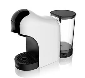 Кавоварка Ardesto капсульна, 0.8л,  капсули Nespresso, Nescafe Dolce Gusto, мелена кава, сенсорне керування, білий, YCM-CNDE