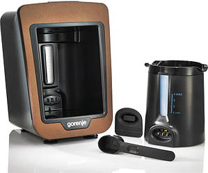 Кавоварка Gorenje крапельна, 0.27л, мелена, 2чашки, коричневий, ATCM730T