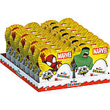 Набір шоколадних яєць Kinder Überraschung Classic-Ei Marvel 4 шт х 20г, фото 5