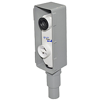 Сифон прихованого монтажу для умивальника внутрішній у коробі регульований за висотою Ø40/50 Sanit 31.608.00.0000