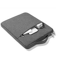 Чохол-сумка Cloth Bag для Samsung Tab A 8.0 2019 T290 / T295 Темно-сірий