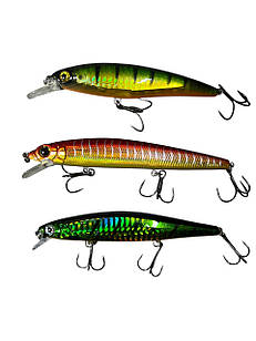 Набір Приманка мікс воблерів на хижака 3 штуки