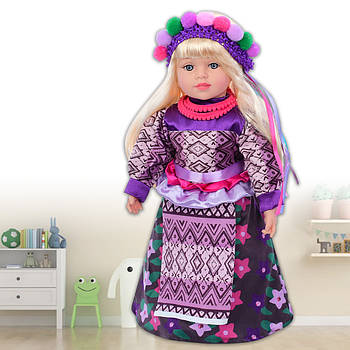 М'якаконабивна музична лялька 47 см Україночка Limo Toy M 5079 I UA