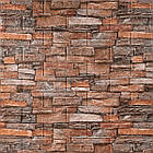 Самоклеюча 3D панель 700x770x3мм Коричнево-рудий (58-3) SW-00001319