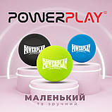 Масажний силіконовий м'яч PowerPlay PP-4354 Silicone Lacrosse Ball (6.3см.) Зелений, фото 10