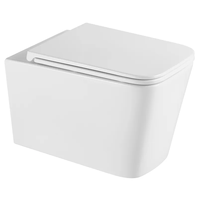 Унітаз підвісний Mixxus Premium Quadro-0302-R 530x360x365mm, система змиву Rimless (MP6454), фото 1