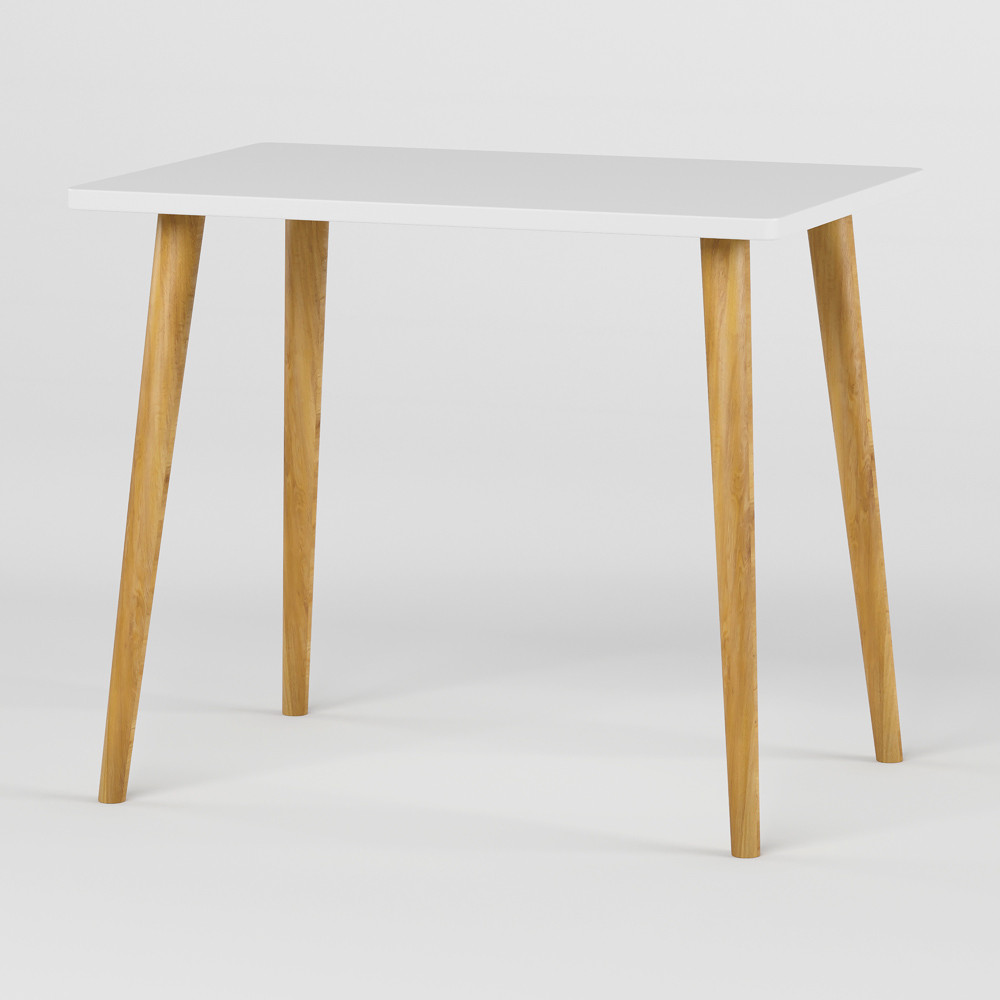 Обідній стіл LION Маямі-2 дерев'яні ніжки Німфея Альба (LION-041003), фото 1