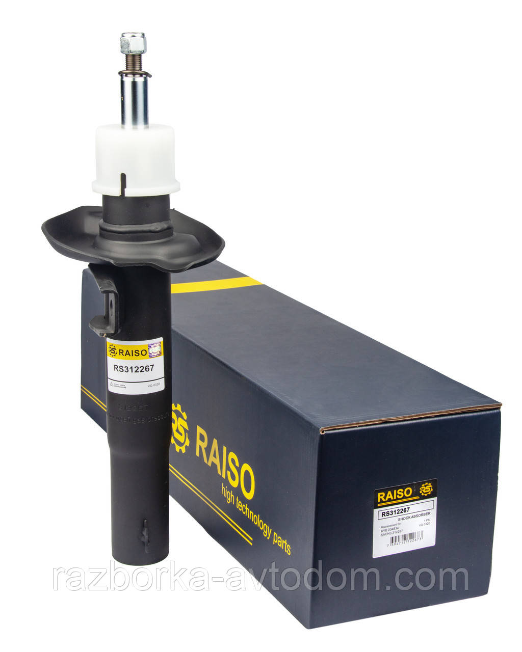 Амортизатор передній Raiso (Швеція) Volkswagen Jetta III, Фольксваген Джетта 3 #RS312267 UACMJUN17