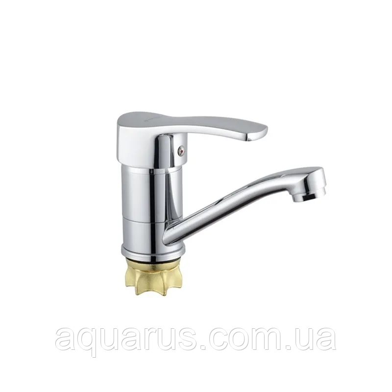 Змішувач для умивальника Champion Ped 555-279-15cm (Nut) (MI6375)