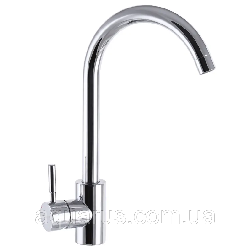 Змішувач для кухні CHAMPION SUS-011 (N) з нерж. сталі (без підводки) (CH0285)