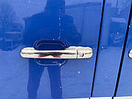 Хромированные Накладки на Ручки Дверей (4 шт, Нержавейка) OmsaLine - Итальянская Нержавейка для Volkswagen LT