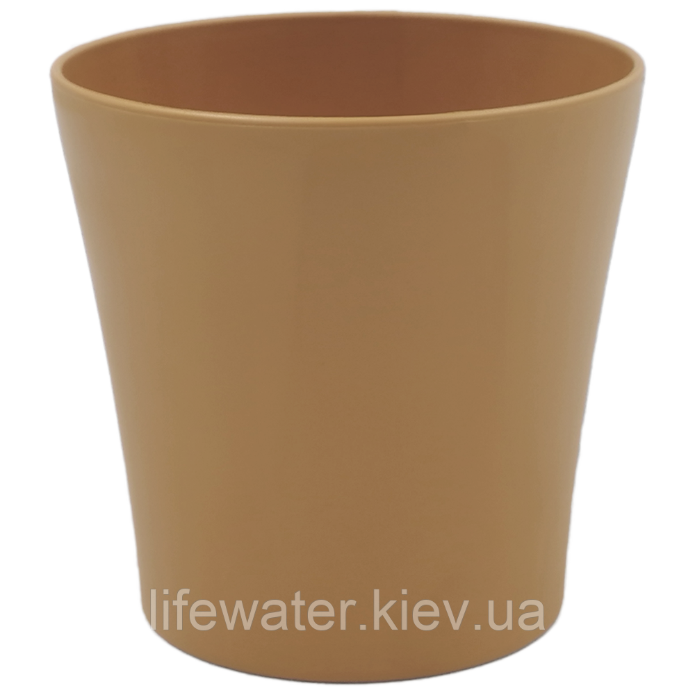 Горщик для орхідеї Gardenya 1,2 л коричневий, фото 1