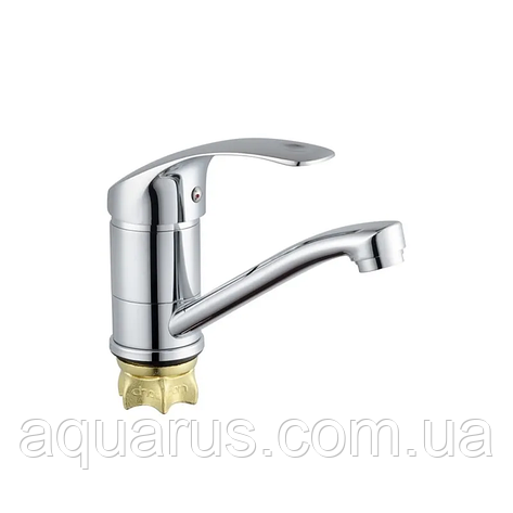 Змішувач для умивальника Champion Ped 555-135-15cm (Nut) (MI6373), фото 1