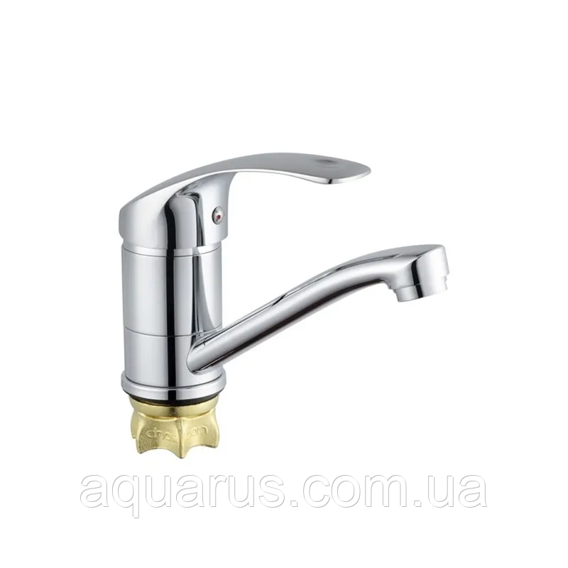 Змішувач для умивальника Champion Ped 555-135-15cm (Nut) (MI6373)