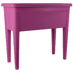 Горщик для квітів на ніжках Ayakli 60 л фіолетовий