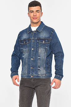 Джинсівка чоловіча синього кольору 189272M