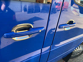 Накладки під ручки (нерж) 3 штуки для Mercedes Vito W638 1996-2003 рр