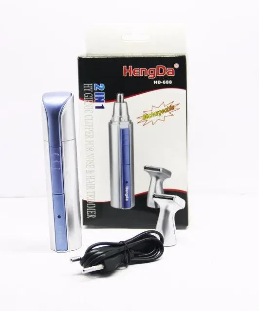 Триммер для носа і вух 2в1 HengDa HD-688