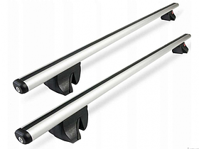 Багажник на крышу Amos Alfa Aero ( рейлинги с замком 120см)