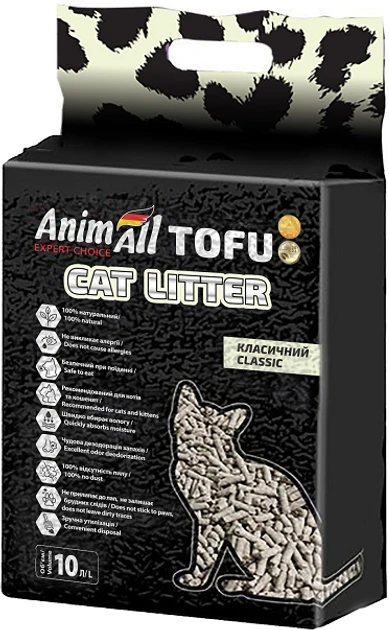 Наповнювач AnimAll Tofu класик 4.66 кг/10 л