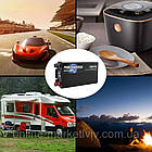 Інвертор 2-220В, 3000Вт, SSK + Подарунок Ліхтар налобний RJ 3000 / Автоінвертор / Перетворювач напруги, фото 3