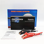 Інвертор 2-220В, 3000Вт, SSK + Подарунок Ліхтар налобний RJ 3000 / Автоінвертор / Перетворювач напруги, фото 9