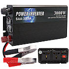 Інвертор 2-220В, 3000Вт, SSK + Подарунок Ліхтар налобний RJ 3000 / Автоінвертор / Перетворювач напруги, фото 2