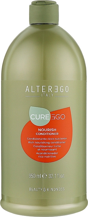 ALTER EGO ITALY CUREEGO Nourish Conditioner Кондиціонер для волосся насичений живильний, 950 мл