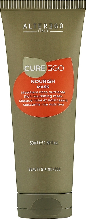 ALTER EGO ITALY CUREEGO Nourish Mask Маска для волосся насичена живильна, 50 мл