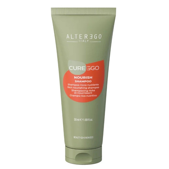 ALTER EGO ITALY CUREEGO Nourish Shampoo Шампунь для волосся насичений живильний, 50 мл