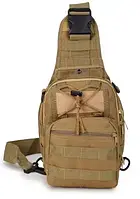Тактична сумка через плече 6л койот