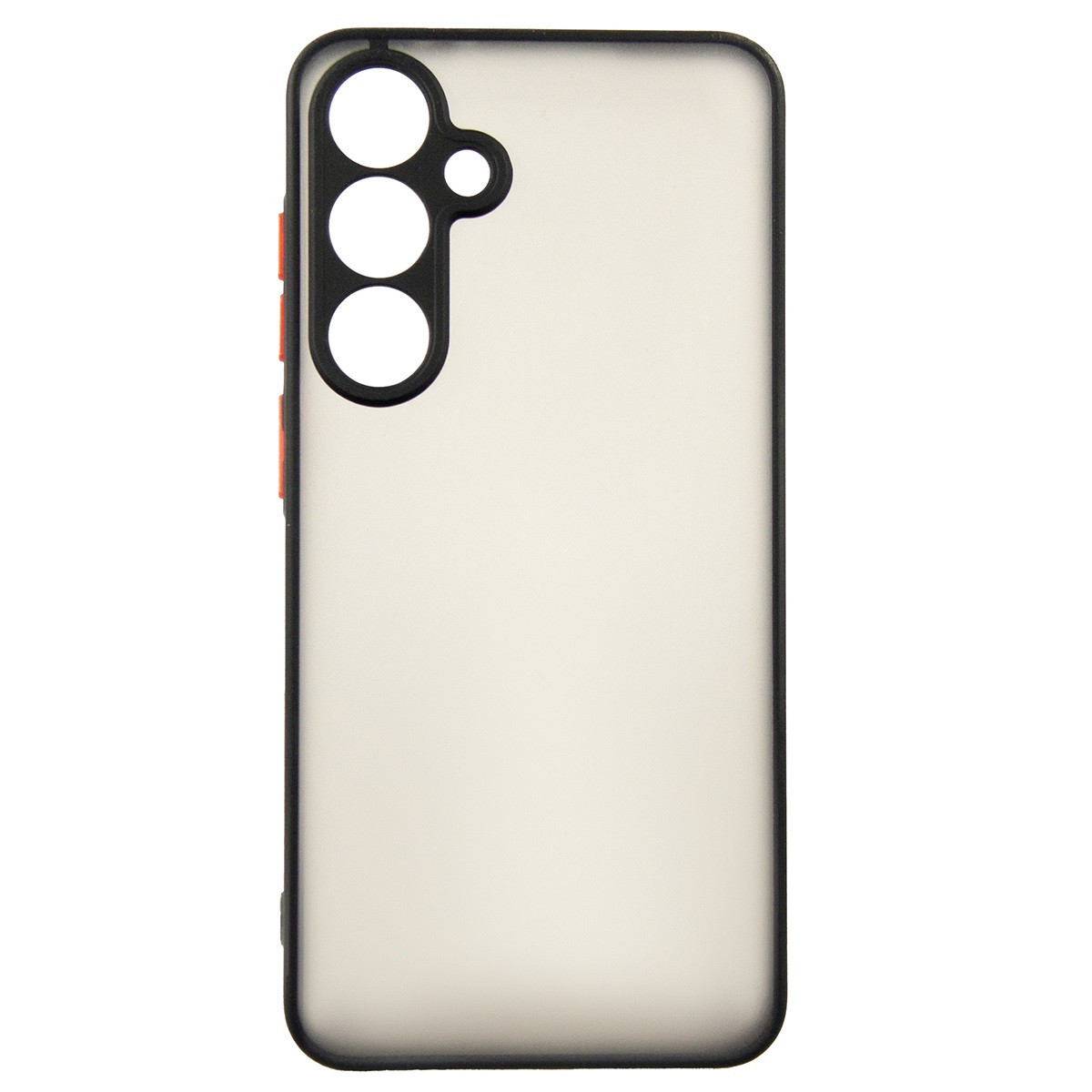 Чохол-накладка Dengos Matt для Samsung Galaxy S24 FE SM-S721 Black (DG-TPU-MATT-152), фото 1