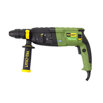 Перфоратор Procraft BH1400DFR, 790 Вт, 0-900 об/хв, 3 Дж, 0-3900 уд/хв, кейс