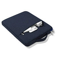 Чохол-сумка Cloth Bag для Samsung Galaxy Tab S9 FE Plus Темно-синій
