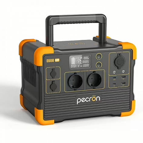 Портативна зарядна станція Pecron E600LFP. LifePo4 1800/1200 Вт., фото 1