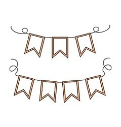 Паперові гірлянди