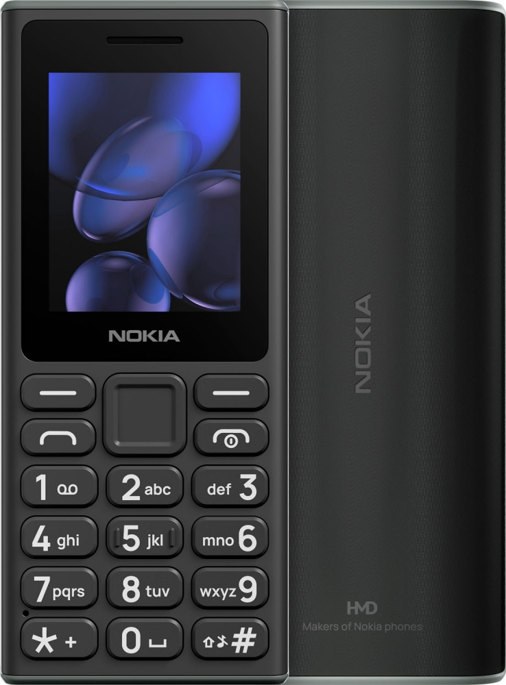 Телефон Nokia 105 TA-1684 DS 2024 Black UA