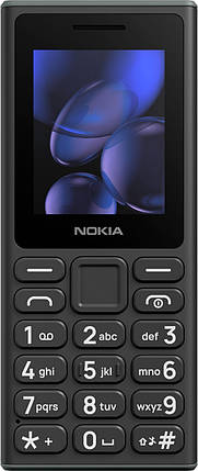 Телефон Nokia 105 TA-1684 DS 2024 Black UA, фото 3