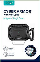 Протиударний чохол з карабіном ESR Cyber Armor Tough HaloLock для AirPods Pro 2 Navy (2023/2022/2019), фото 10