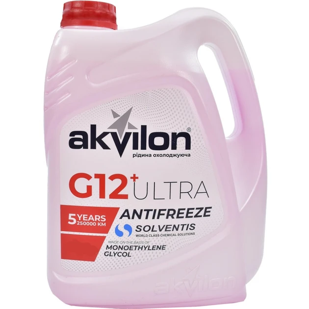 Антифриз Akvilon G12+ULTRA 10кг червоний