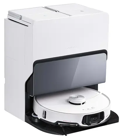 Робот-пилосос з вологим прибиранням RoboRock S8 MaxV Ultra White, фото 1