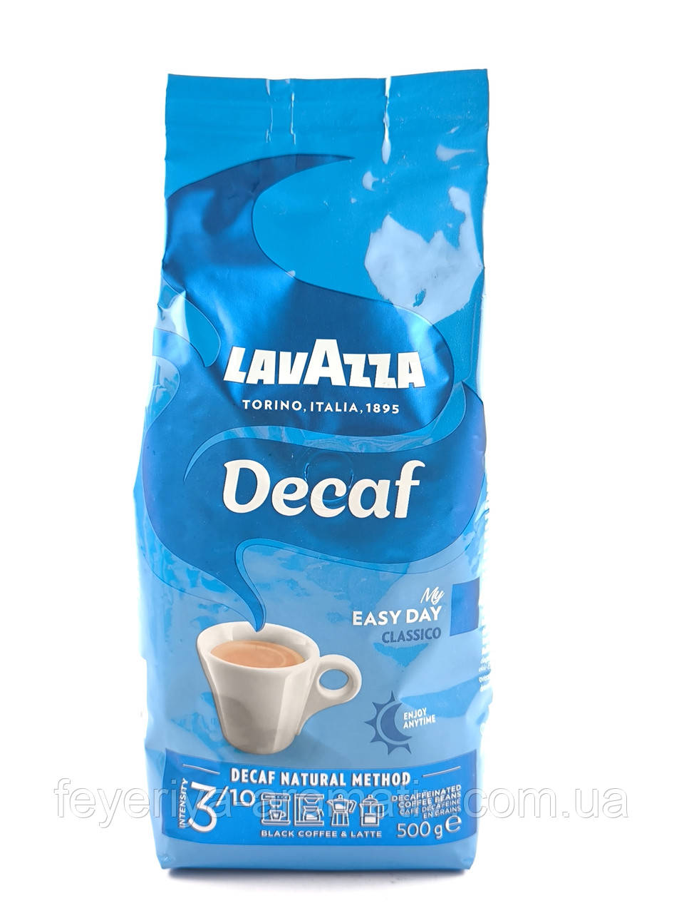 Кава в зернах без кофеїну Lavazza Dek 500 г Італія
