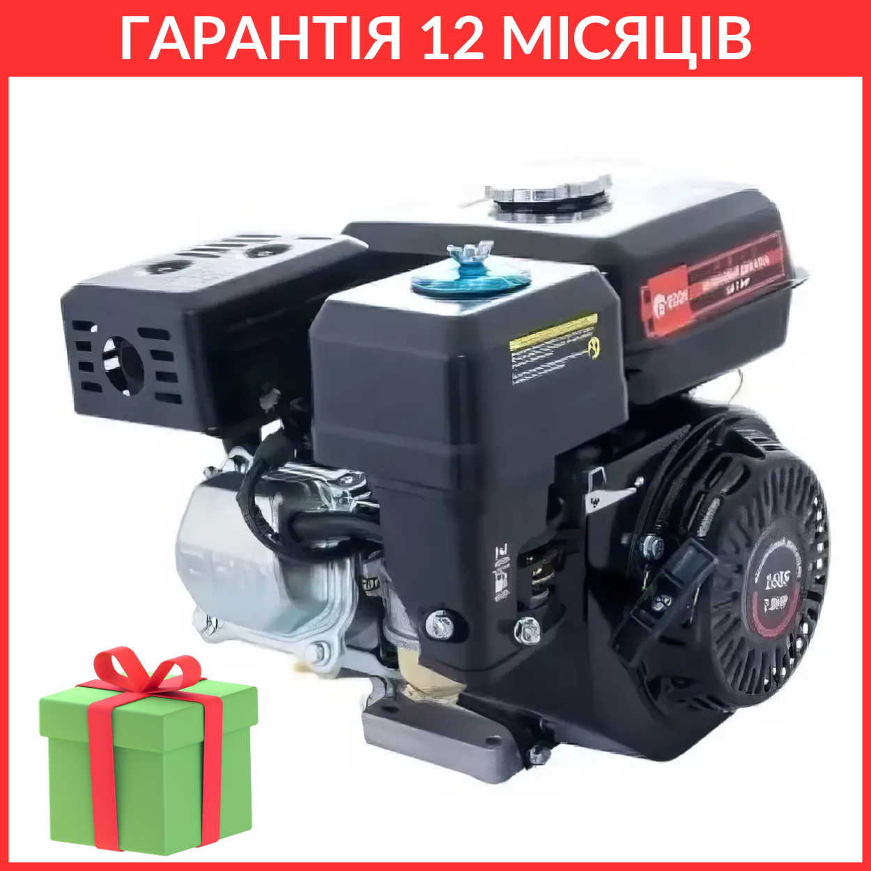 Двигун бензиновий Edon ED-210/8.0HP, фото 1