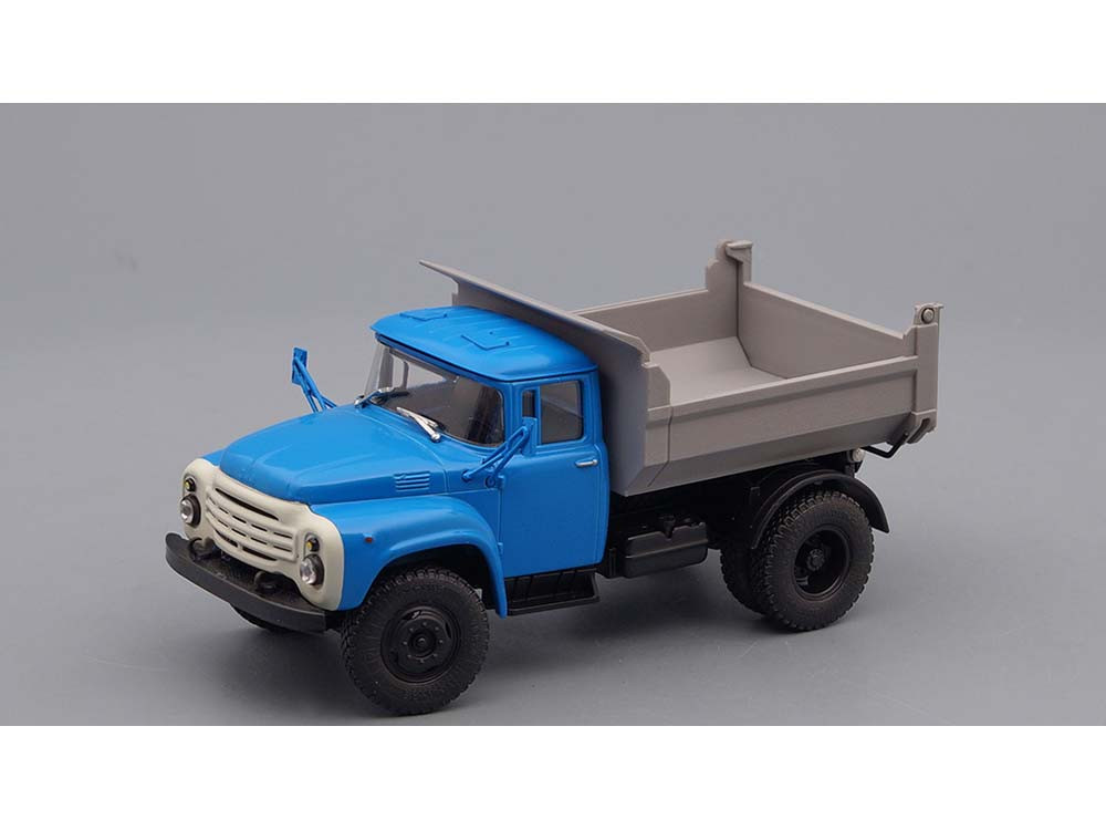 Модель Самоскид ЗІЛ-ММЗ-4502 пізній (блакитний/сірий) | ULTRA Models
