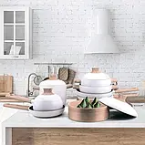 Каструля Pepper Біла перлина PR-2303-18 18 х 10 см 2.3 л, фото 6