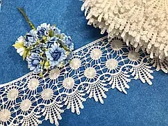 Біле мереживо 9 см, фото 1