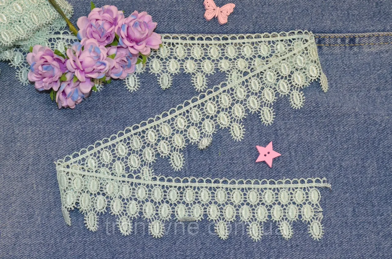 Ажурне мереживо мохіто макраме 4,5 см (Туреччина)., фото 1