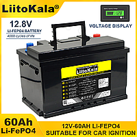 Акумулятор Liitokala LP-1260 60Ah 12.8V