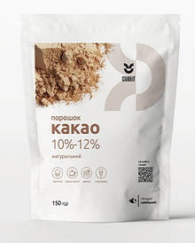 Какао порошок натуральний 10/12% 150 г, COOKIT